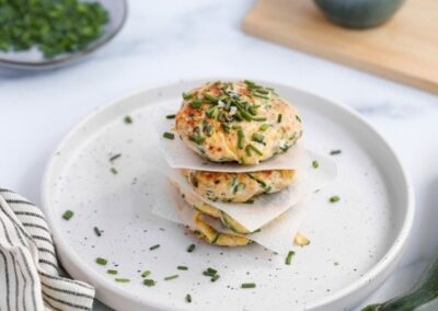 Chicken & Zucchini Fritters