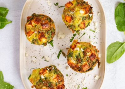 Spinach Feta Muffins
