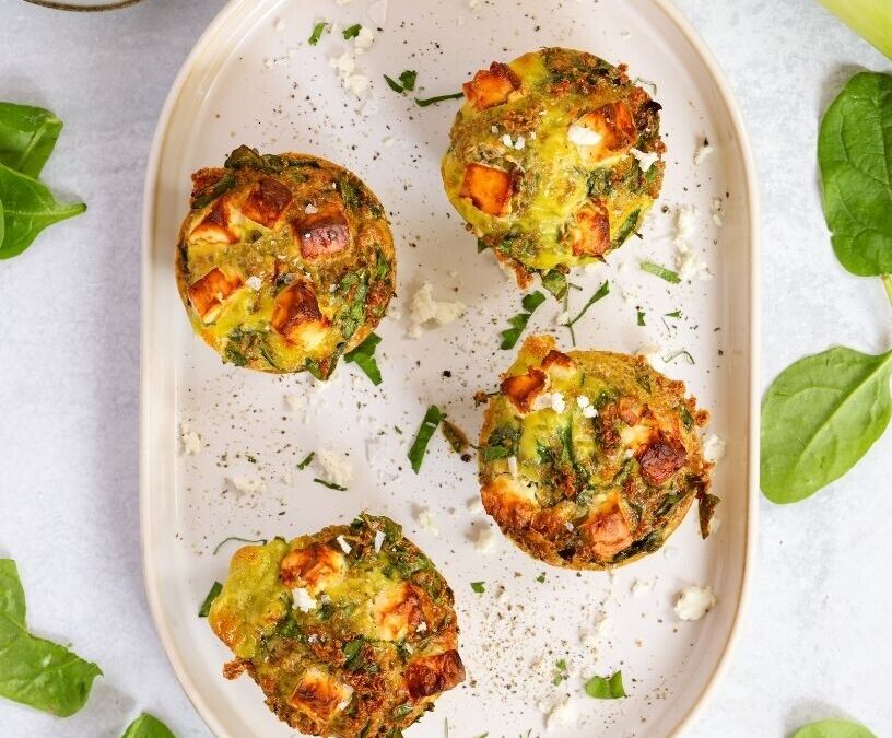 Spinach Feta Muffins
